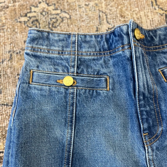 Ulla Johnson Denim Shorts NWT - Picture 3 of 4